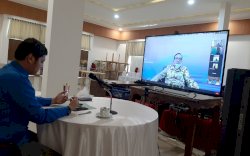 Disaksikan Akbar Tanjung, Arham Kukuhkan 3 Lembaga Khusus KNPI Sulsel.