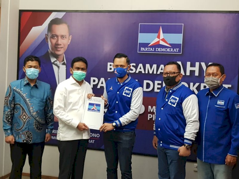 Terbukti Kepemimpinannya, Demokrat Resmi Usung Suardi Saleh-A Mirza Riogi