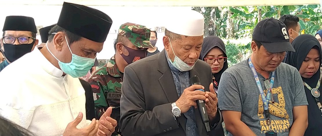 Peletakan batu pertama pembangunan rumah tahfiz di Barru.