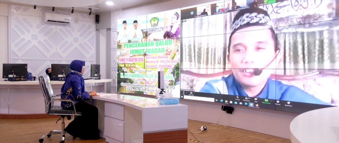 Jumat Ibadah: Ustaz Maulana Ajak Masyarakat Gowa Jadi Lebih Baik