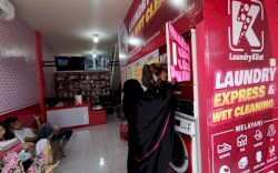 Unik dan dahsyat, pertama di Sulsel, Laundry Gratis Cukup Bayar Pakai Doa