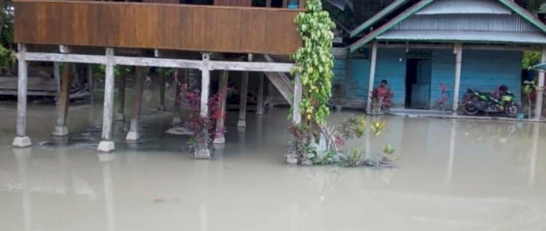 Banjir yang kerap melanda Luwu Utara.