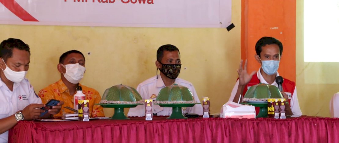 Suasana rapat penguatan respons pencegahan Covid-19 di Gowa.