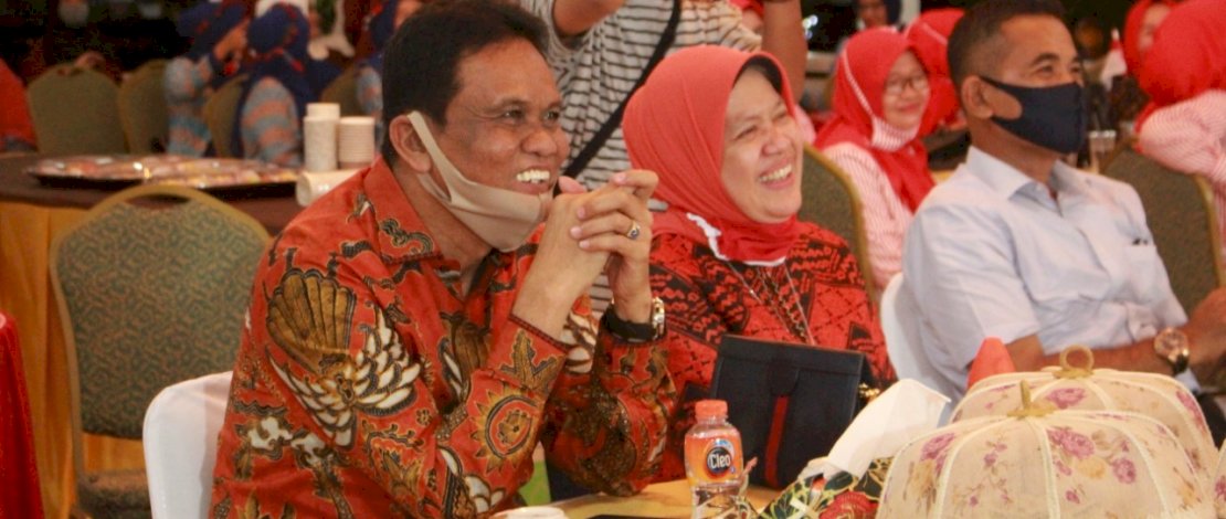 Suasana lomba vokal grup TP-PKK Barru.