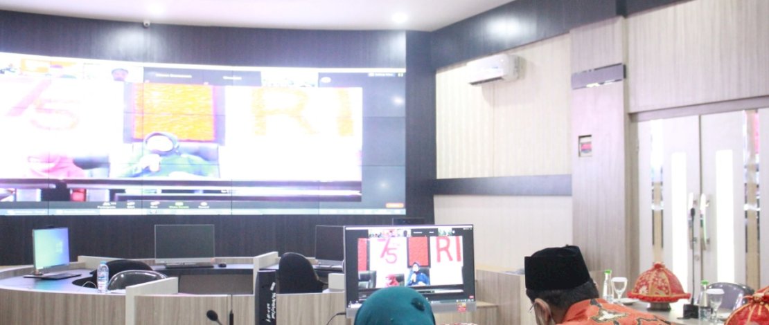 Suasana kampanye nasional pencegahan Covid-19 yang digelar Kemenkes RI, melibatkan Pemkab Barru.