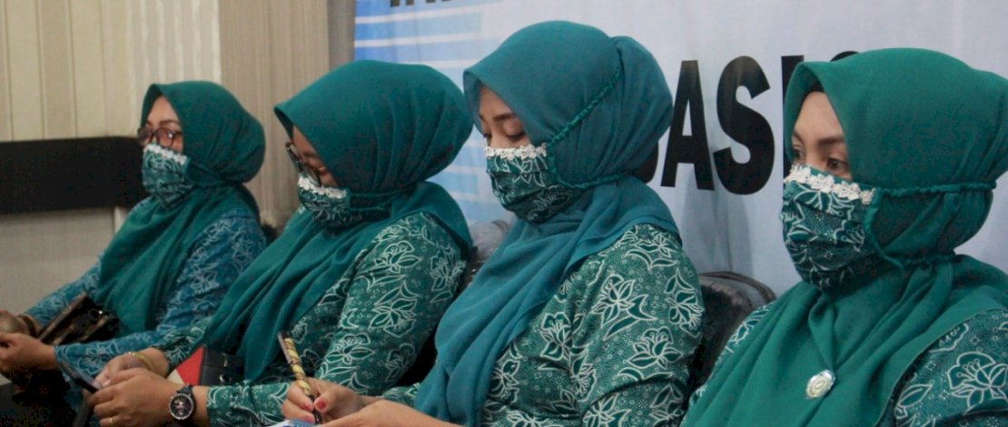 Suasana kampanye nasional pencegahan Covid-19 yang digelar Kemenkes RI, melibatkan Pemkab Barru.