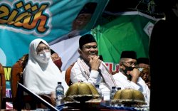 Sambut 1 Muharram, Bupati Barru Begadang di Umpunge