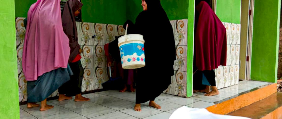 Warga Pesantren Darul Istiqamah Gowa Tak Lagi Kesulitan Air Bersih⁣