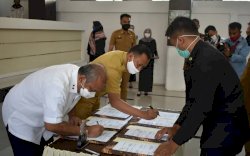 Bupati Takalar, BPN, dan Perbankan MoU Pemberdayaan Hak Atas Tanah Petani dan Pelaku UMKM