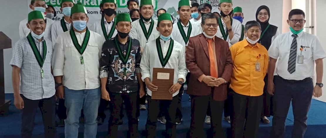 Di Pelantikan HMI, Rektor UNM Sebut HMI Bagian Penggerak Bangsa