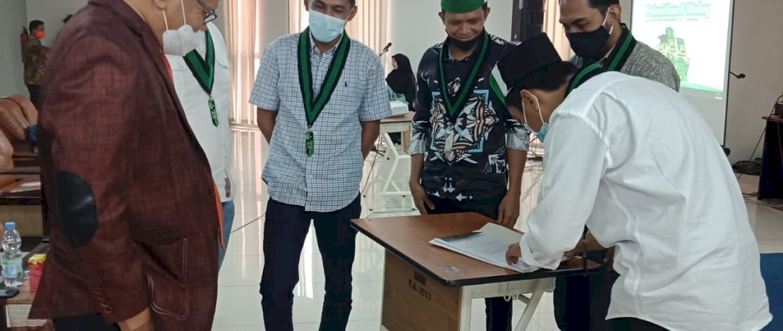 Di Pelantikan HMI, Rektor UNM Sebut HMI Bagian Penggerak Bangsa