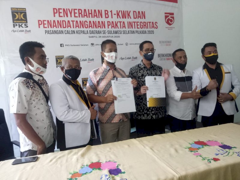 PKS Resmi Usung Harmil Mattotorang-Andi Ilham di Pilkada Maros
