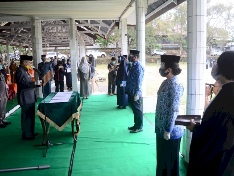 Wali Kota Parepare Lantik 212 CPNS Jadi PNS