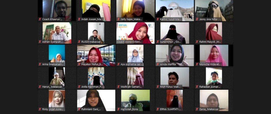 70 Peserta dari Seluruh Indonesia Ikuti Coaching Virtual ECC