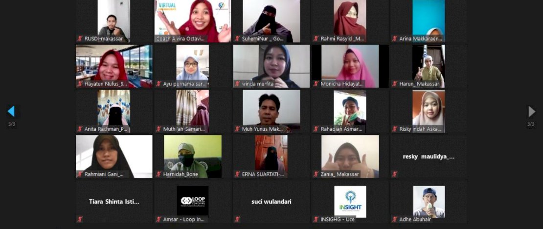 70 Peserta dari Seluruh Indonesia Ikuti Coaching Virtual ECC
