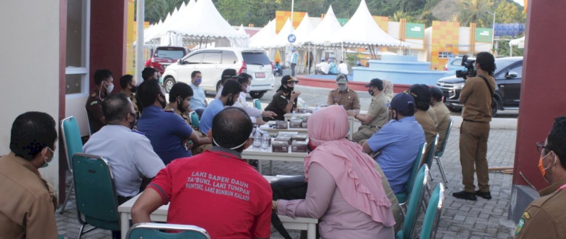 Suasana rapat UMKM Expo Pemkab Luwu dan Kejari Luwu.