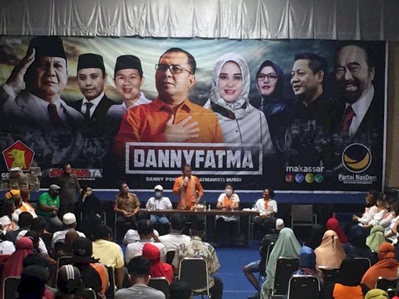 Sampaikan Dukungan, Puluhan Tukang Bentor Datangi Kediaman Danny Pomanto