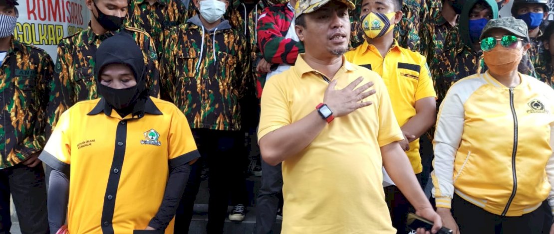 AMPG Desak Airlangga Hartarto Gelar Musda Ulang Golkar Sulsel 