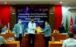 KPU Resmi Tetapkan Empat Pasangan Calon Kontestan Pilwali Makassar 2020