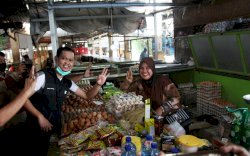 Dokter Fadli Edukasi Padagang  Pasar Agar Senantiasa Jaga Kesehatan