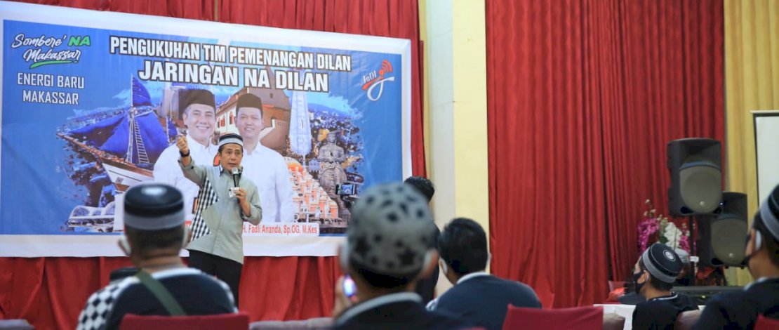 Pengukuhan relawan Jaringan Na Dilan (Jadi).