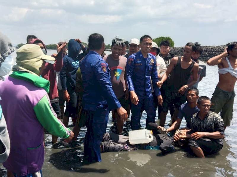 Jasad Pencari Kepiting di Pinrang Ditemukan di Kedalaman 4 Meter