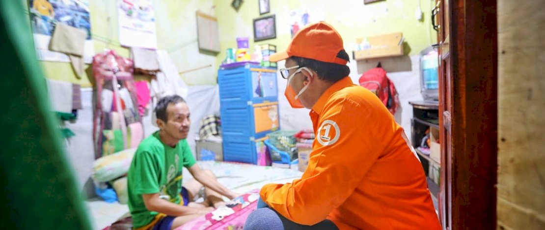 Di depan Warga Ujung Tanah, Danny Tegaskan Tak Akan Naikkan Iuran Sampah