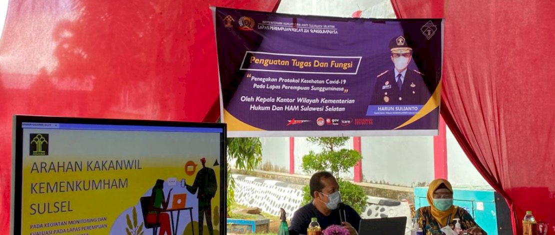 Kakanwil Kemenkumham Kunjungi Lapas Perempuan Sungguminasa