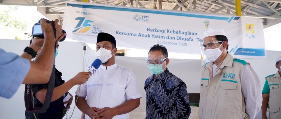 Wagub Sulsel, Andi Sudirman Sulaiman bersama jajaran PLN.