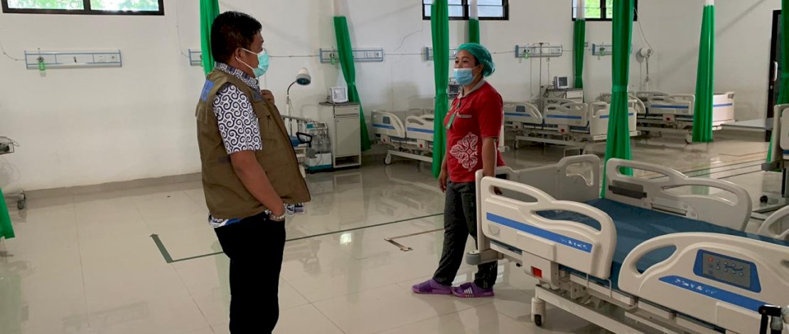 Libur Nasional, Pjs Bupati Toraja Utara Sempatkan Pantau RSUD Pongtiku
