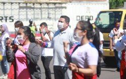 Manfaatkan Teknologi di Masa Pandemi, Appi-Rahman Senam Virtual dengan 2.222 Warga Makassar