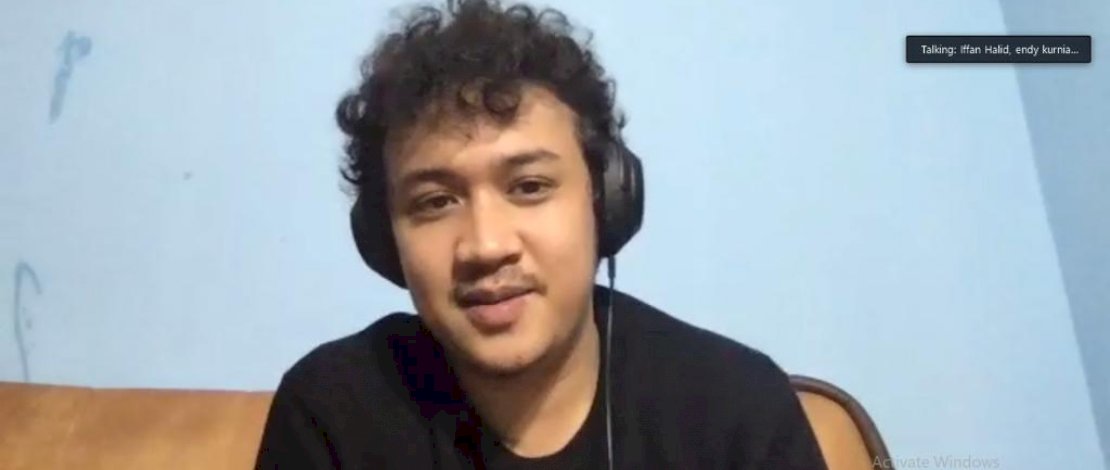 CEO Lokalpunya.com, Iffan Halid dan Agung Purwoko, Ekonom Bank Indonesia dari Payment System Policy Department.