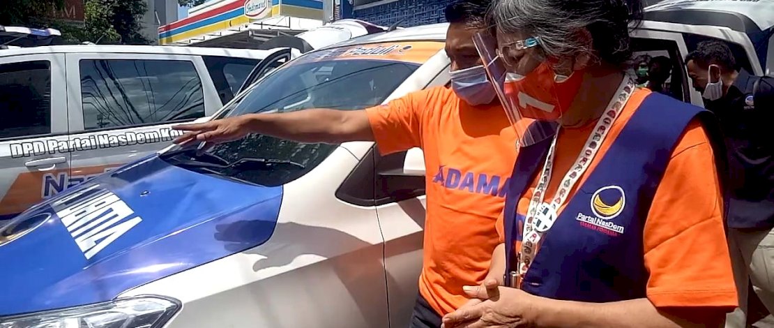 DPP NasDem resmi menyerahkan 20 unit ambulans ke NasDem Makassar.