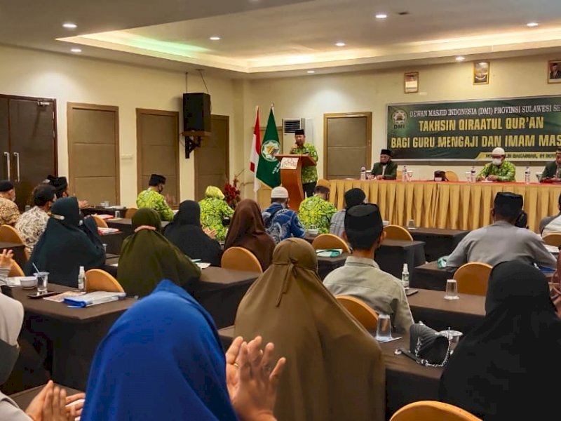 DMI Sulsel Gelar Pelatihan Tahsin Alquran dan Ekonomi Syariah