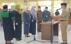 Gerbong Mutasi Lingkup Pemkab Jeneponto Bergulir, 264 Dilantik dan Diambil Sumpahnya