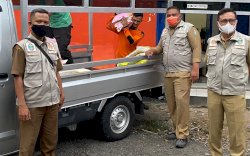 Buktikan Komitmen ke Pemkot Parepare Tangani Covid-19, IKAPTK Serahkan Bantuan Beras 200 Sak