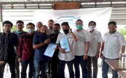 SMSI Kota Parepare Terima SK Pengurus di Makassar