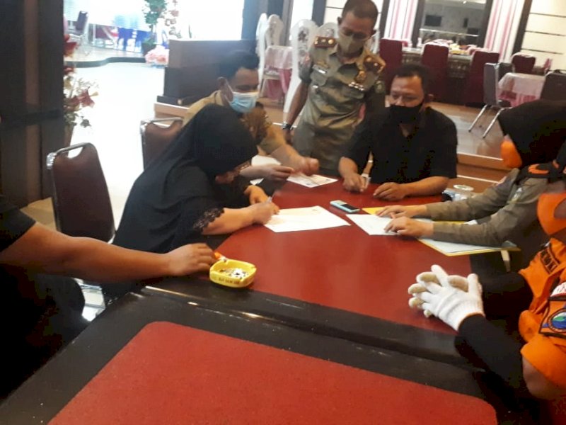 Langgar Protokol Kesehatan, Pemkot Parepare Beri Sanksi Tegas Pemilik Gedung Dinasti