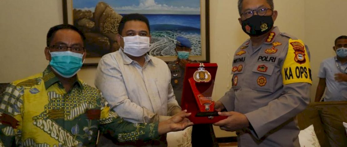 Appi-Rahman Kompak Sambut Kapolrestabes Makassar, Komitmen Ciptakan Pilkada Damai