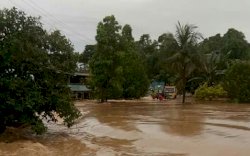 30 Rumah di Pitumpanua Wajo Dikepung Air Bah
