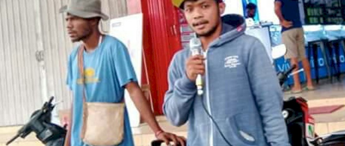 Penggalangan dana dilakukan IMEPI BEM FE Universitas Papua untuk korban banjir bandang di Luwu Utara.