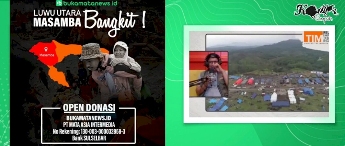 Relawan FTI UMI Usulkan Ada Aktivitas Berkebun di Pengungsian