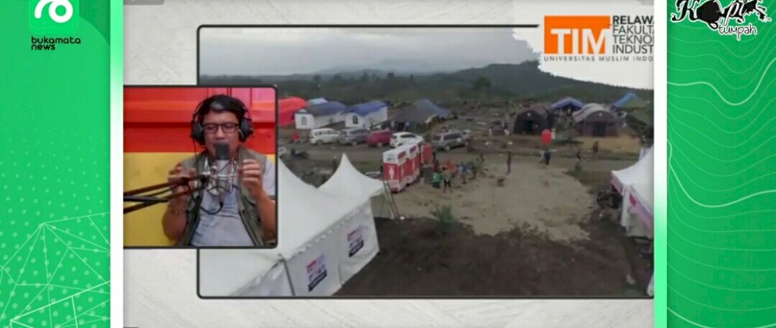 Relawan FTI UMI Usulkan Ada Aktivitas Berkebun di Pengungsian