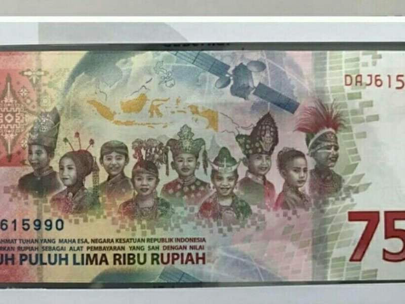 HUT Ke-75 RI, BI Rencana Luncurkan Uang Kertas Pecahan Rp75 Ribu