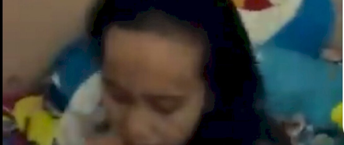 Tangkapan layar istri mengamuk jambak pelakor.