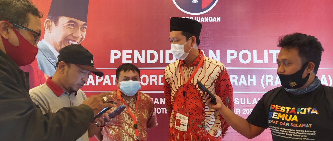 PDI Perjuangan Sulsel Datangkan BKO dari Enam Daerah Bantu Dilan Cari Suara
