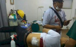 Begini Detik-detik Simpatisan Appi Ditikam di Depan Kompas TV Jakarta