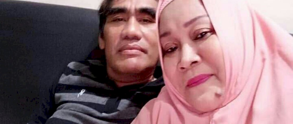 Almarhum Andi Hamka dan Almarhumah Andi Ulfiah semasa hidup. (Sumber: FB Zakir Sabara).