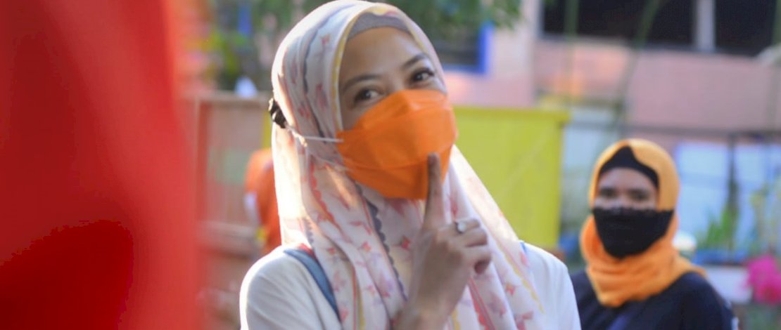 Jubir Makassar Recover, Indira Mulyasari