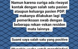 Suaminya Positif, Menantu Prof Idrus Titip Pesan Mengharukan